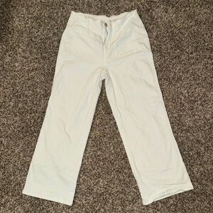 Amazon jeans (white). Never worn. Good material